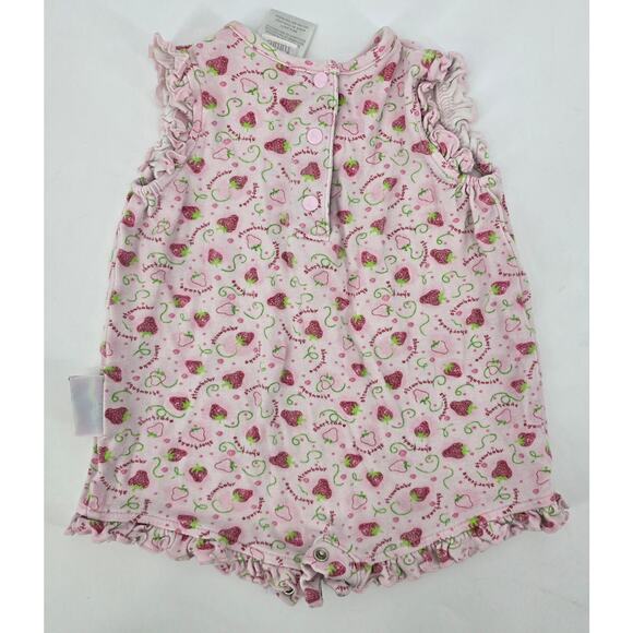 Vintage Y2K Bright Future Strawberry Shortcake Baby Romper - Picture 4 of 7